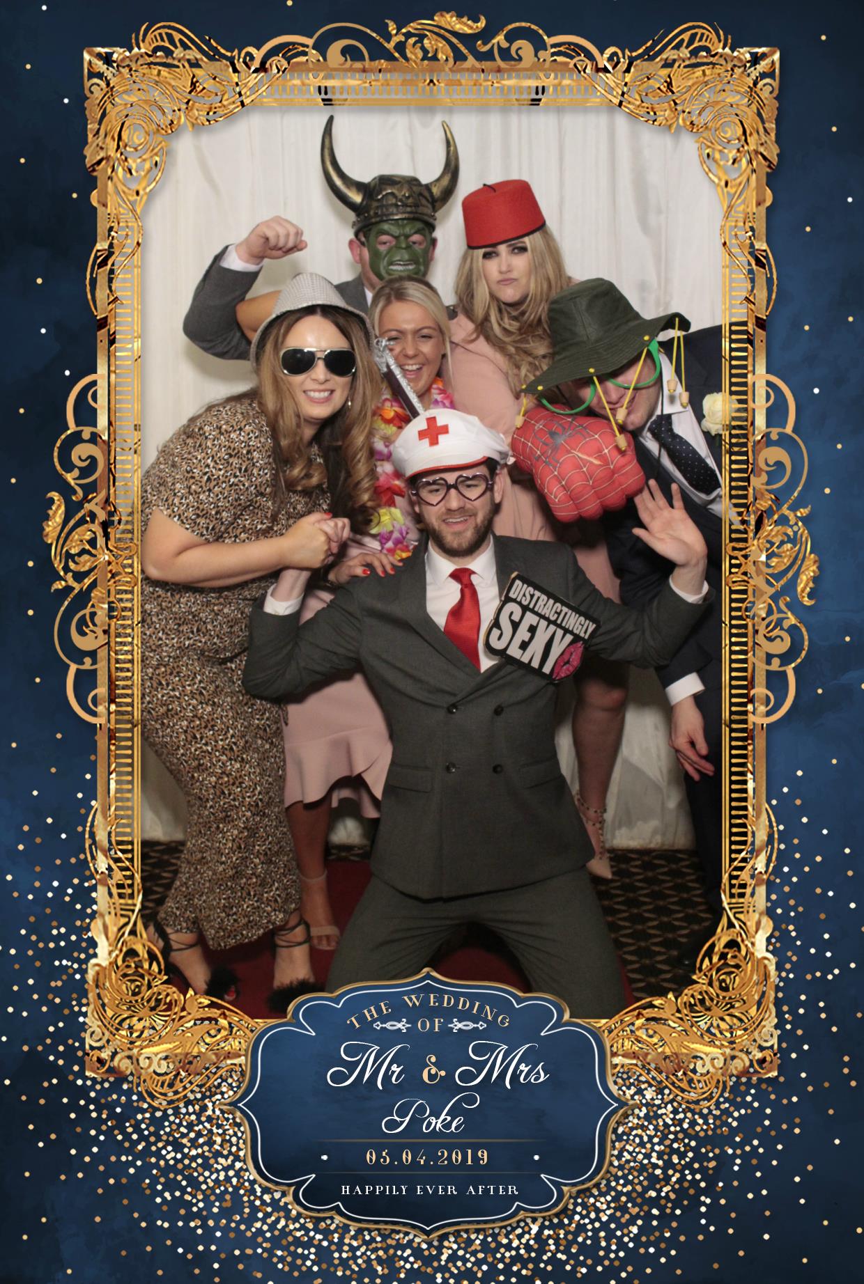 Mr & Mrs Poke | View more photos from the event at gallery.myphotoboothexperience.co.uk/u/MyPhotoBoothExperienceLtd/Mr-Mrs-Poke